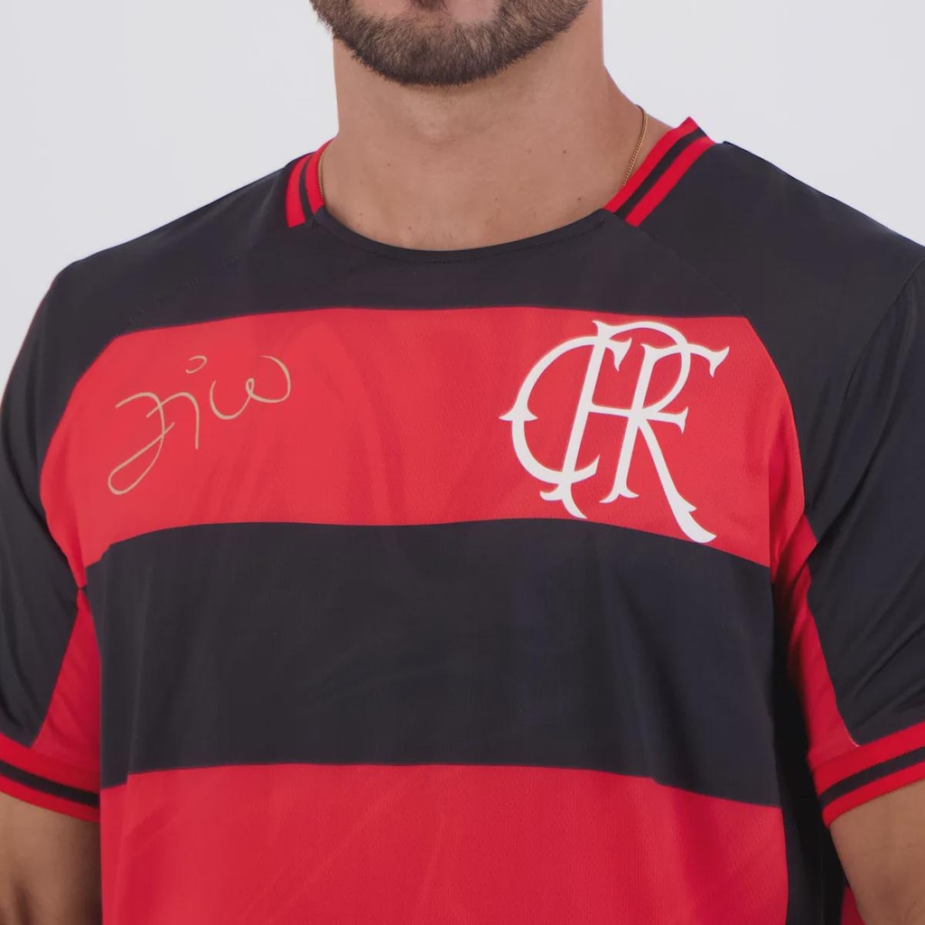 Imagem 5 do produto Camisa Do Flamengo Bench Raglan Masculina
