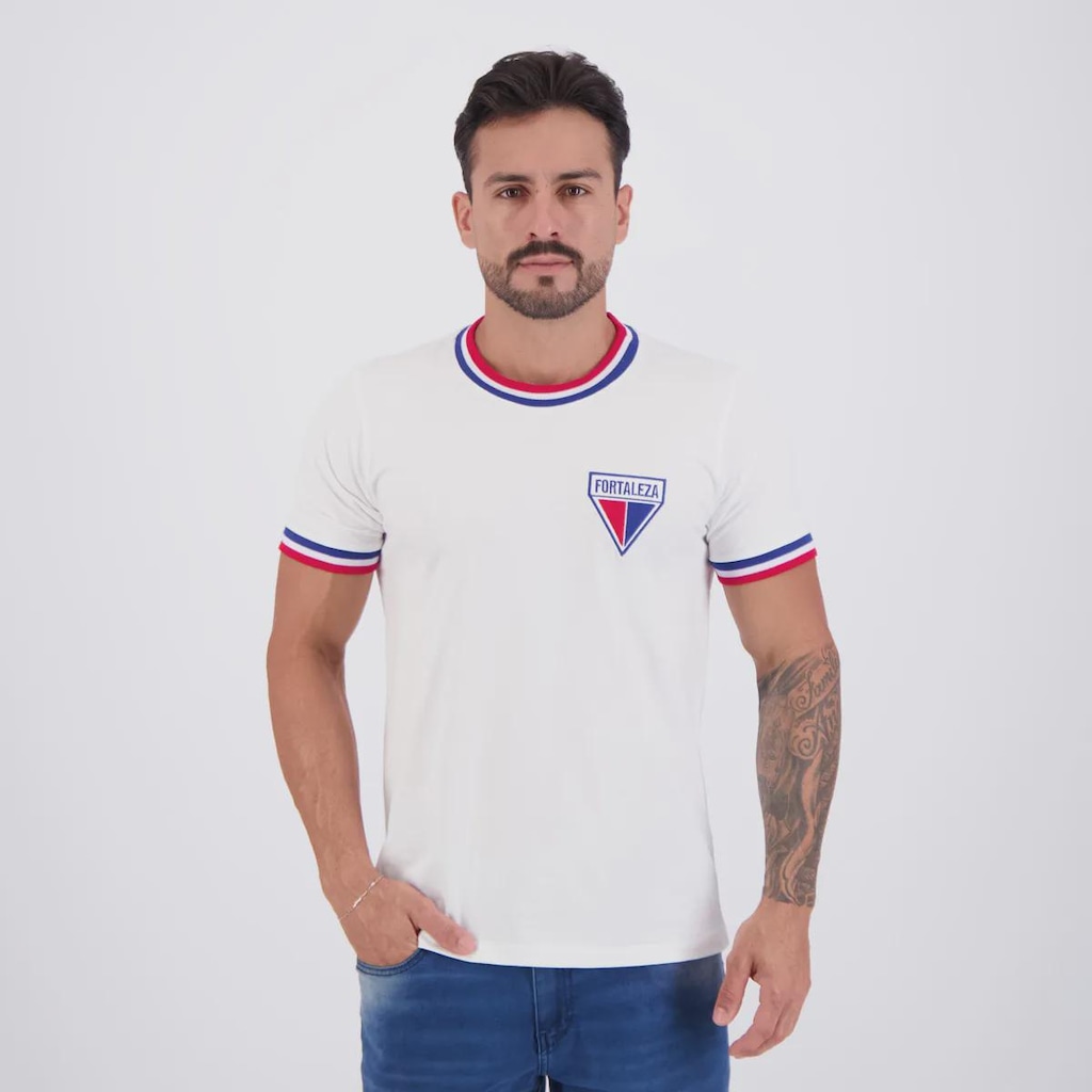 Camisa Do Fortaleza Retrô 1974 - Masculina