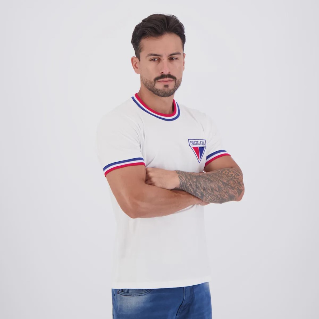 Imagem 2 do produto Camisa Do Fortaleza Retrô 1974 - Masculina