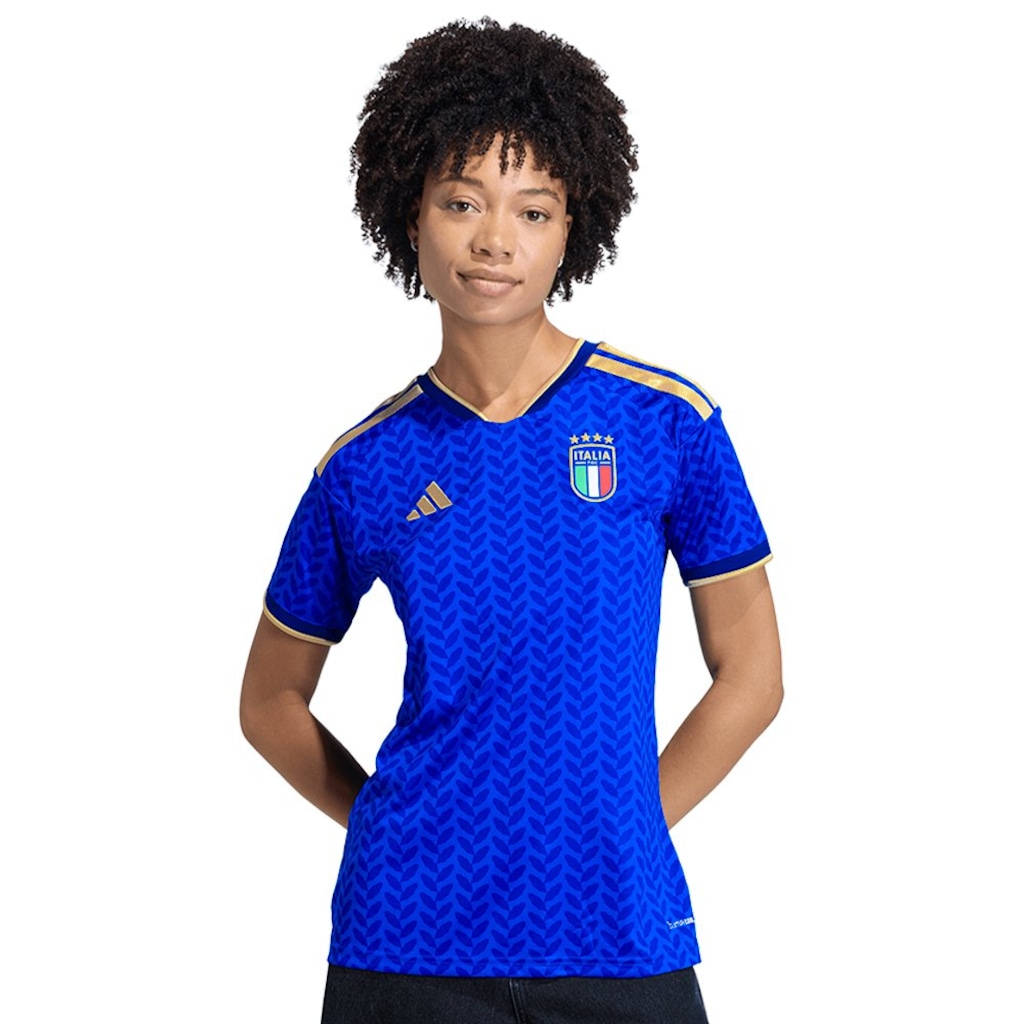 Camiseta adidas Seleção Italiana 26 Feminina