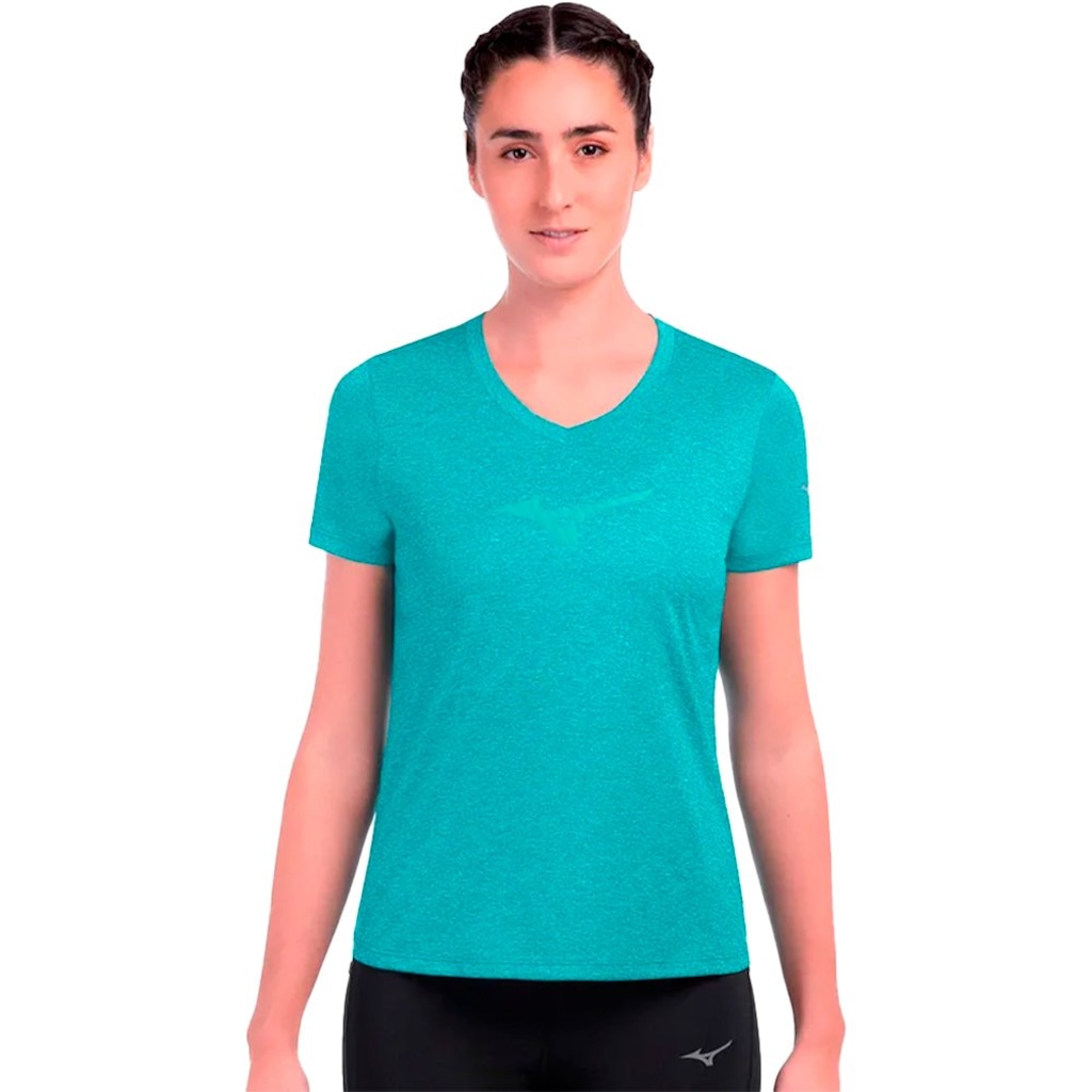 Camiseta Mizuno Spark Big Logo 2 Feminina