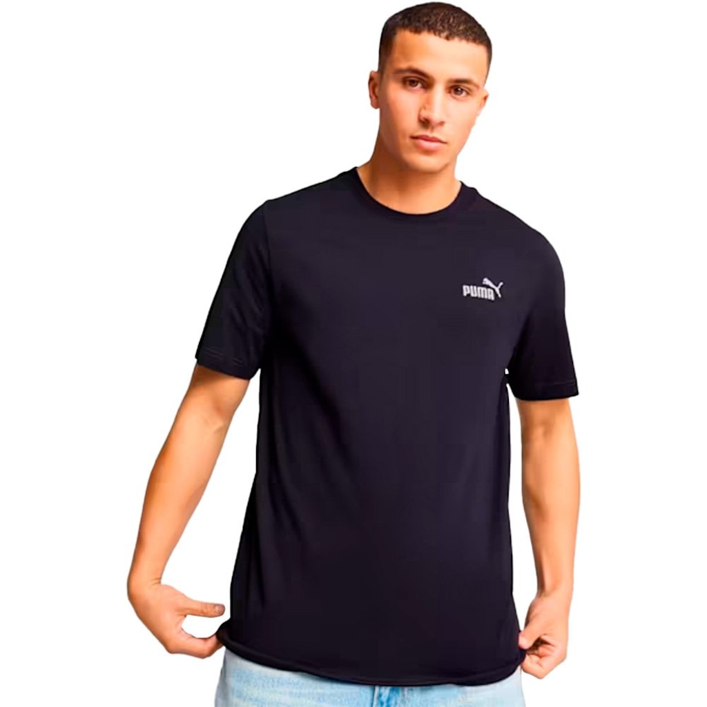 Camiseta Puma Essentials Small Logo No. 1 Masculina