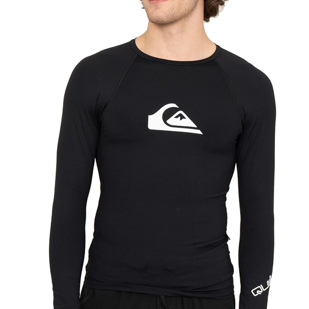 Camiseta Quiksilver Surf ML All Times SM26 Masculina