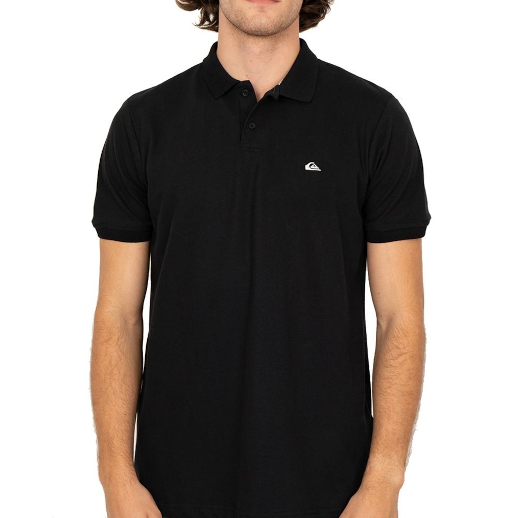 Camisa Polo Quiksilver Embroidery Piquet SM26 Masculina