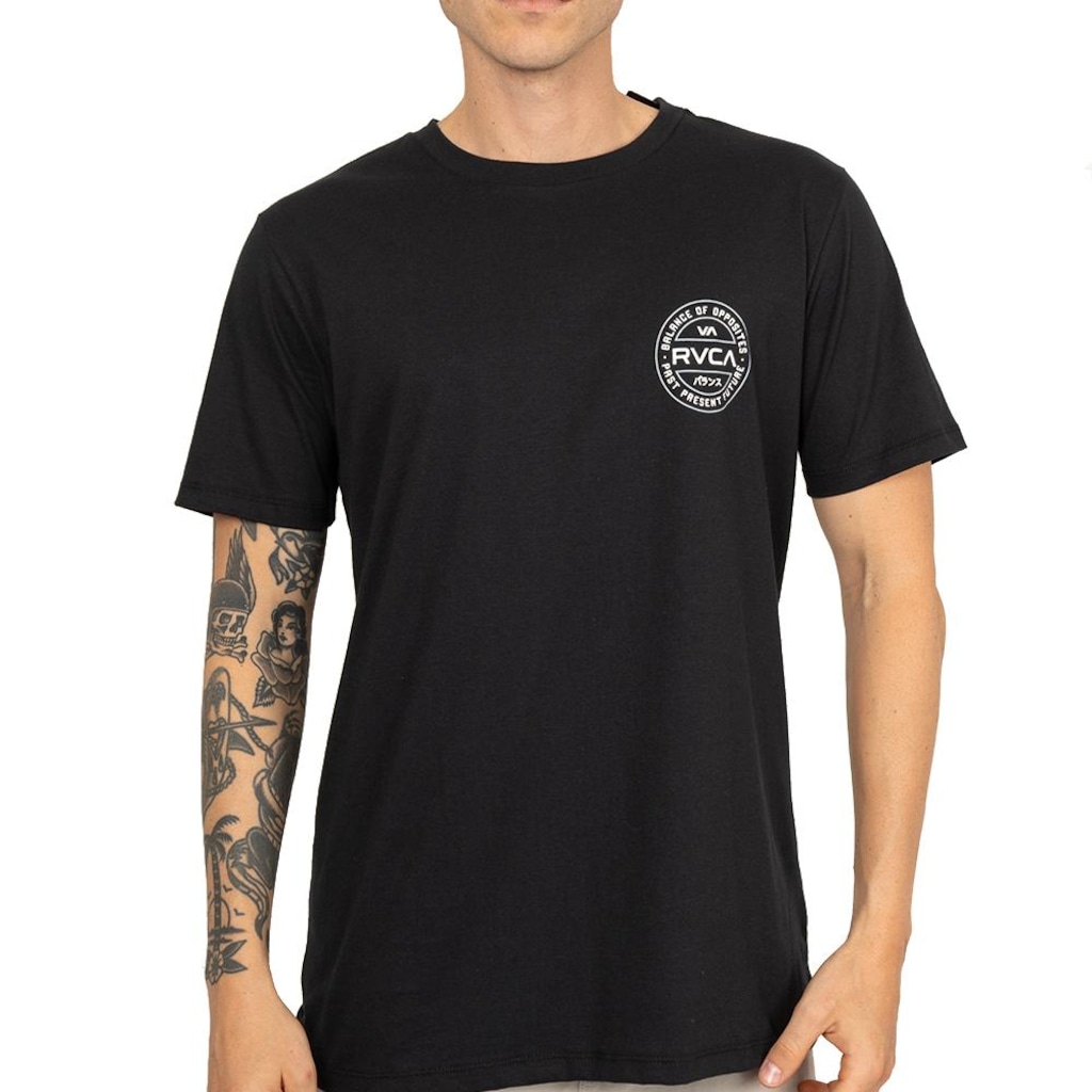 Camiseta RVCA Rise Cuts SM26 Masculina