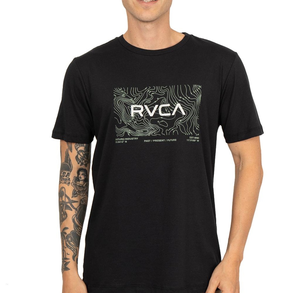 Camiseta RVCA Topo SM26 Masculina
