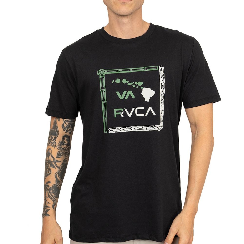 Camiseta RVCA Bamboo Chain SM26 Masculina