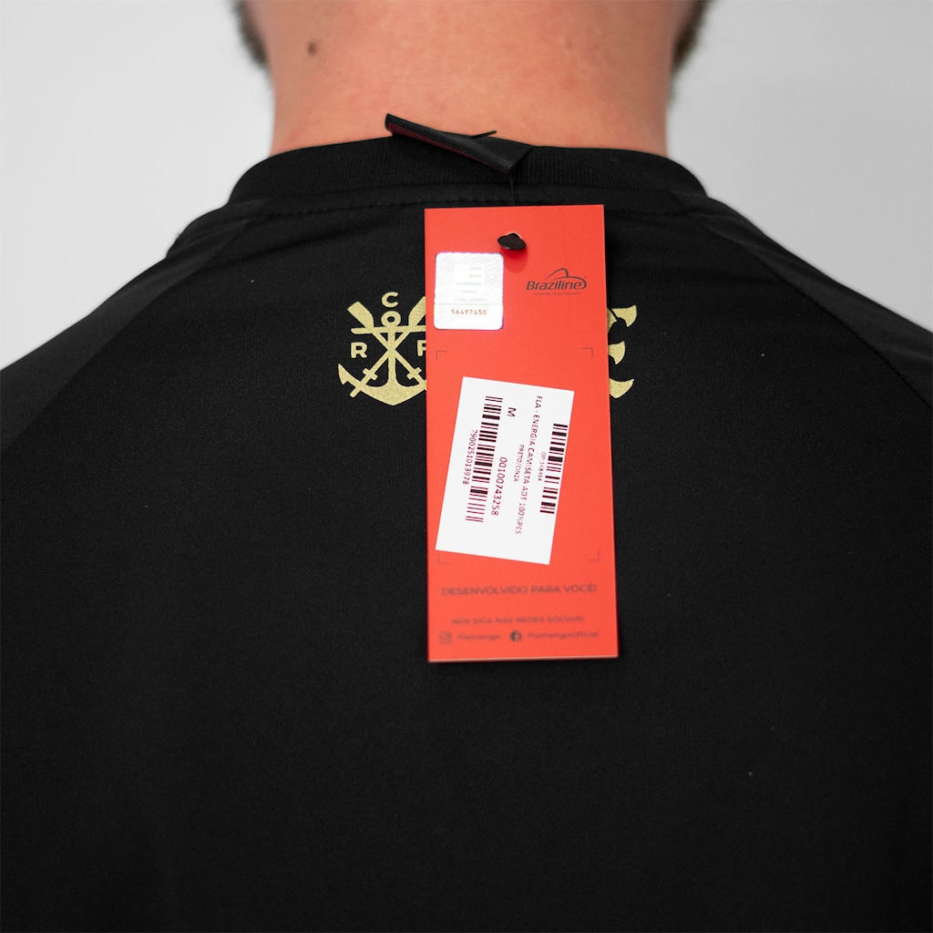 Imagem 5 do produto Camiseta Flamengo Energia Braziline Masculina