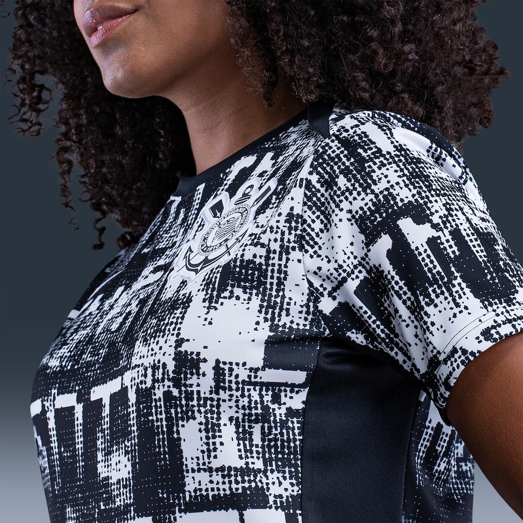Imagem 4 do produto Camiseta Corinthians Nike 2026 Pré-Jogo Feminina