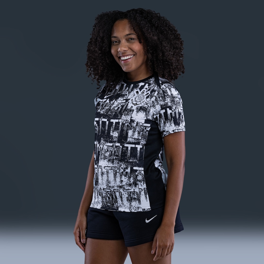 Imagem 5 do produto Camiseta Corinthians Nike 2026 Pré-Jogo Feminina
