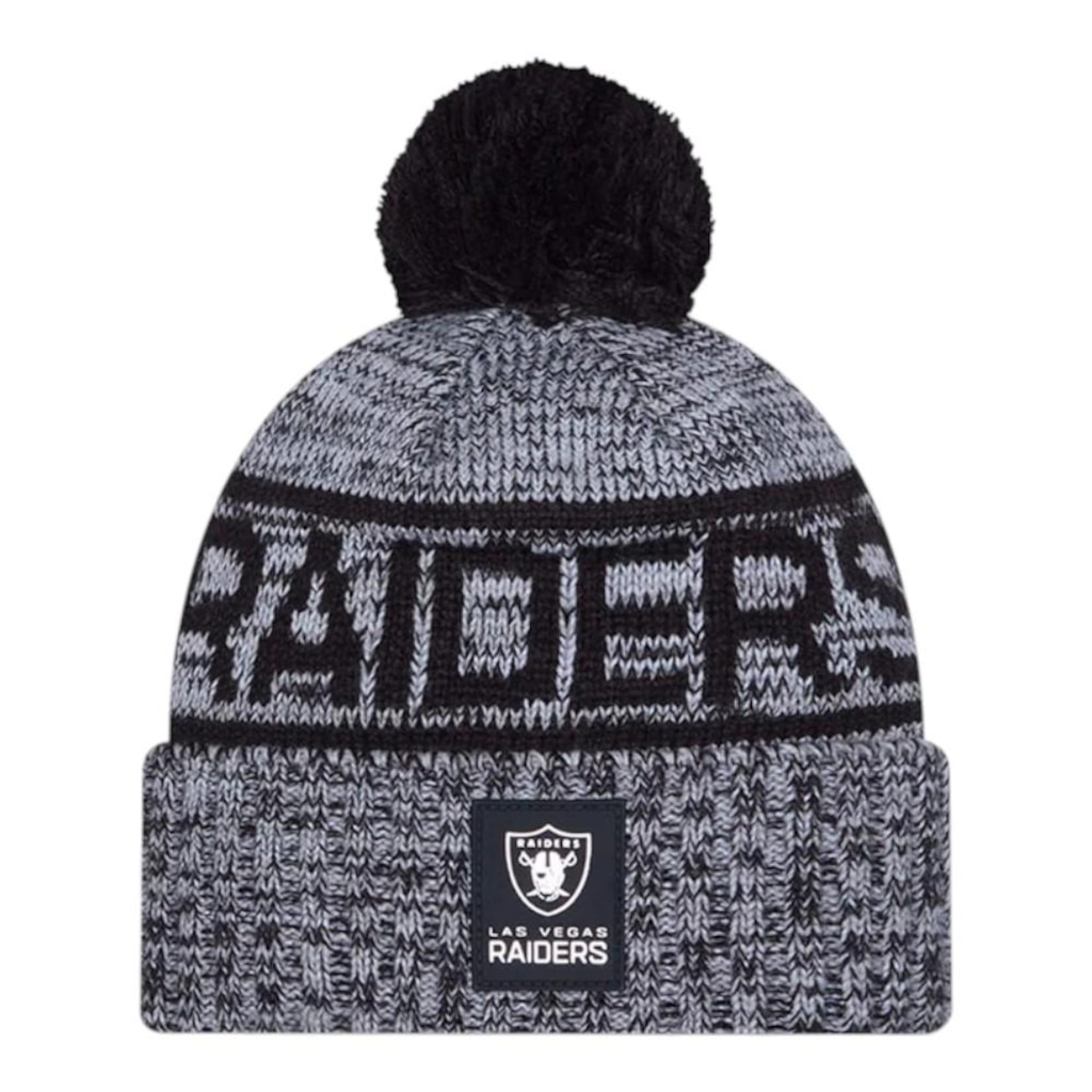 Boné New Era Sport Knit Las Vegas Raiders Sideline Masculino