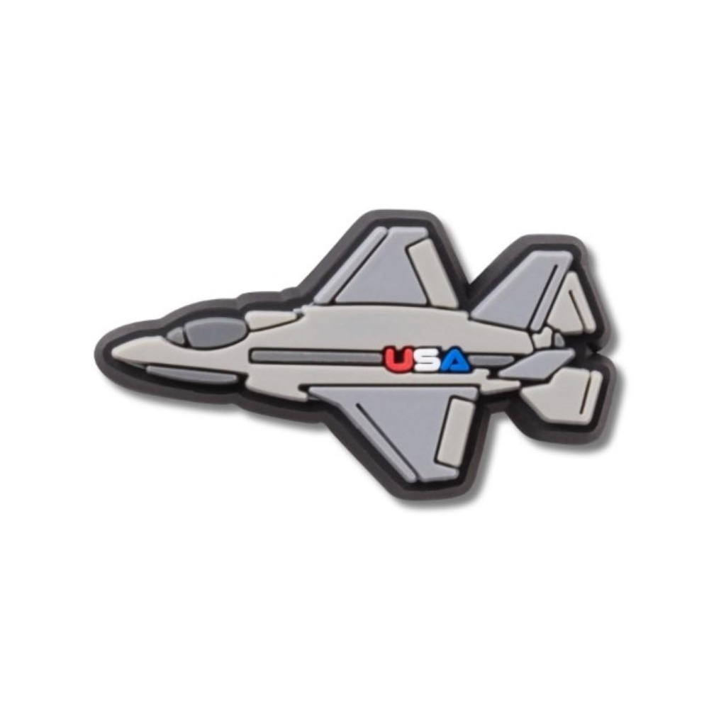 Jibbitz™ Jato de Combate dos EUA Unissex