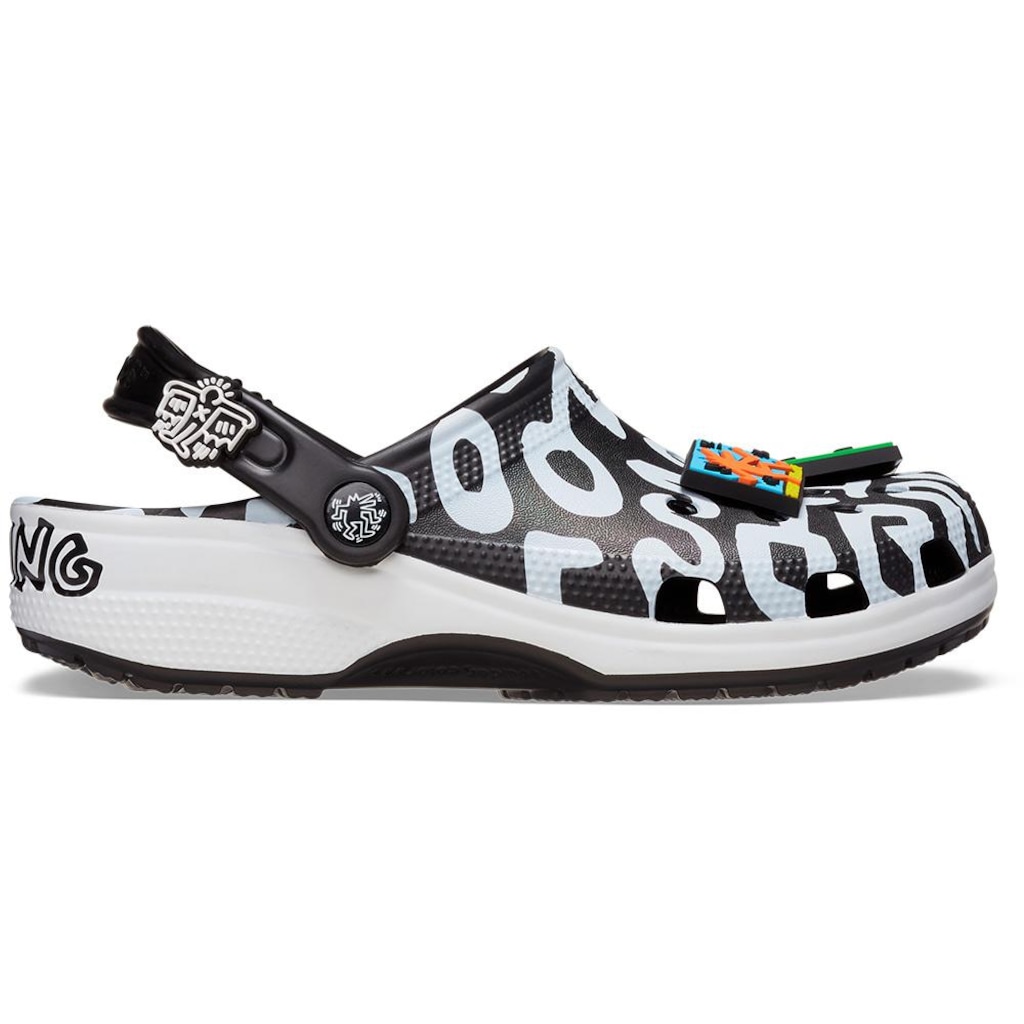 Sandália Crocs Classic Keith Haring Clog Black Unissex