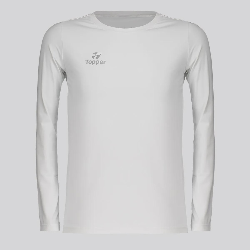 Camiseta Térmica Manga Longa Topper Classic UV50 Infantil