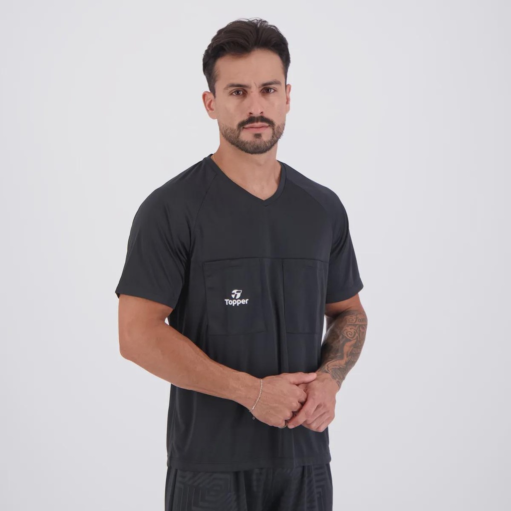 Imagem 2 do produto Camisa Topper Árbitro Classic Masculina
