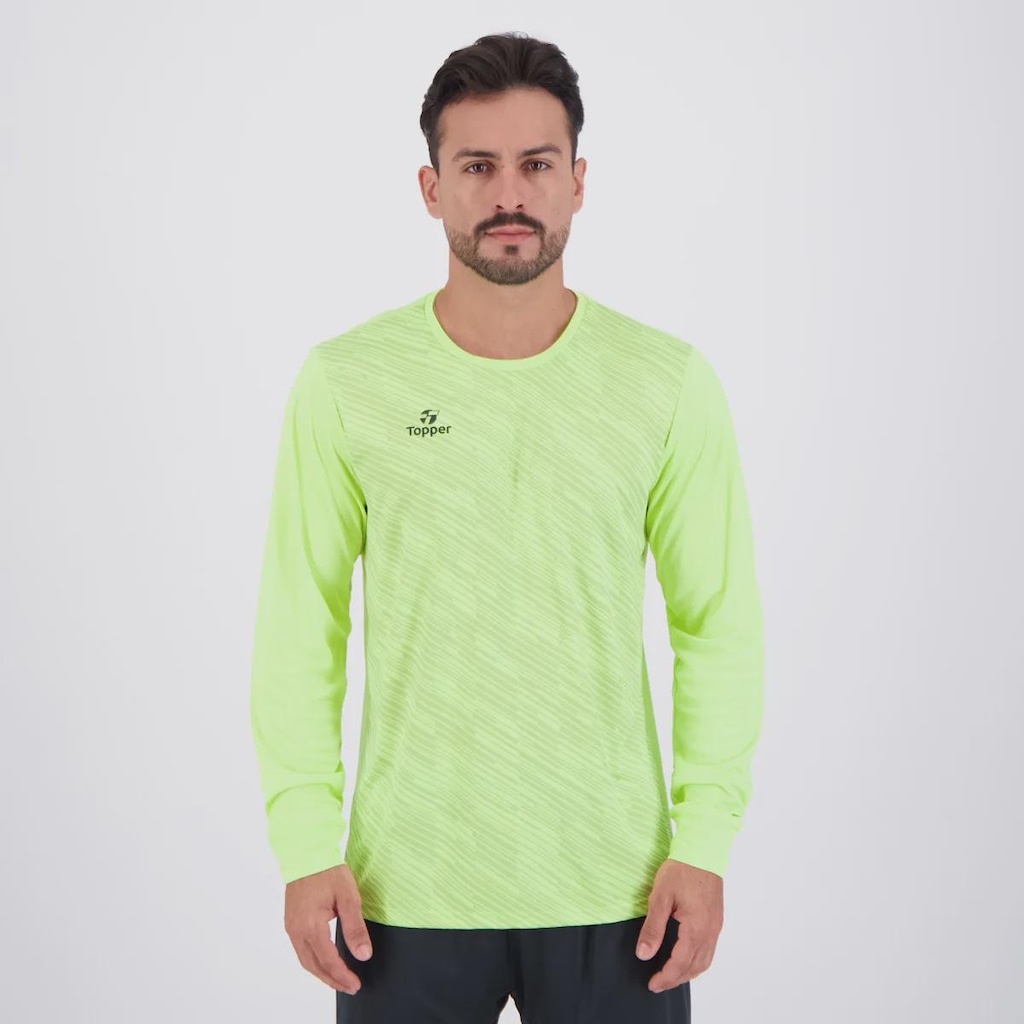 Camisa de Goleiro Topper Classic III Manga Longa Masculina
