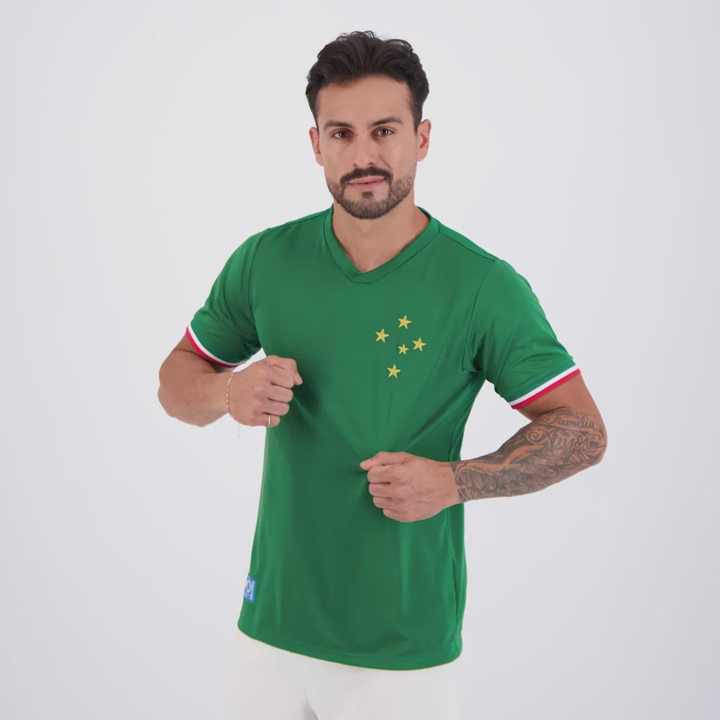 Imagem 3 do produto Camisa do Cruzeiro Retrô Palestra Masculina