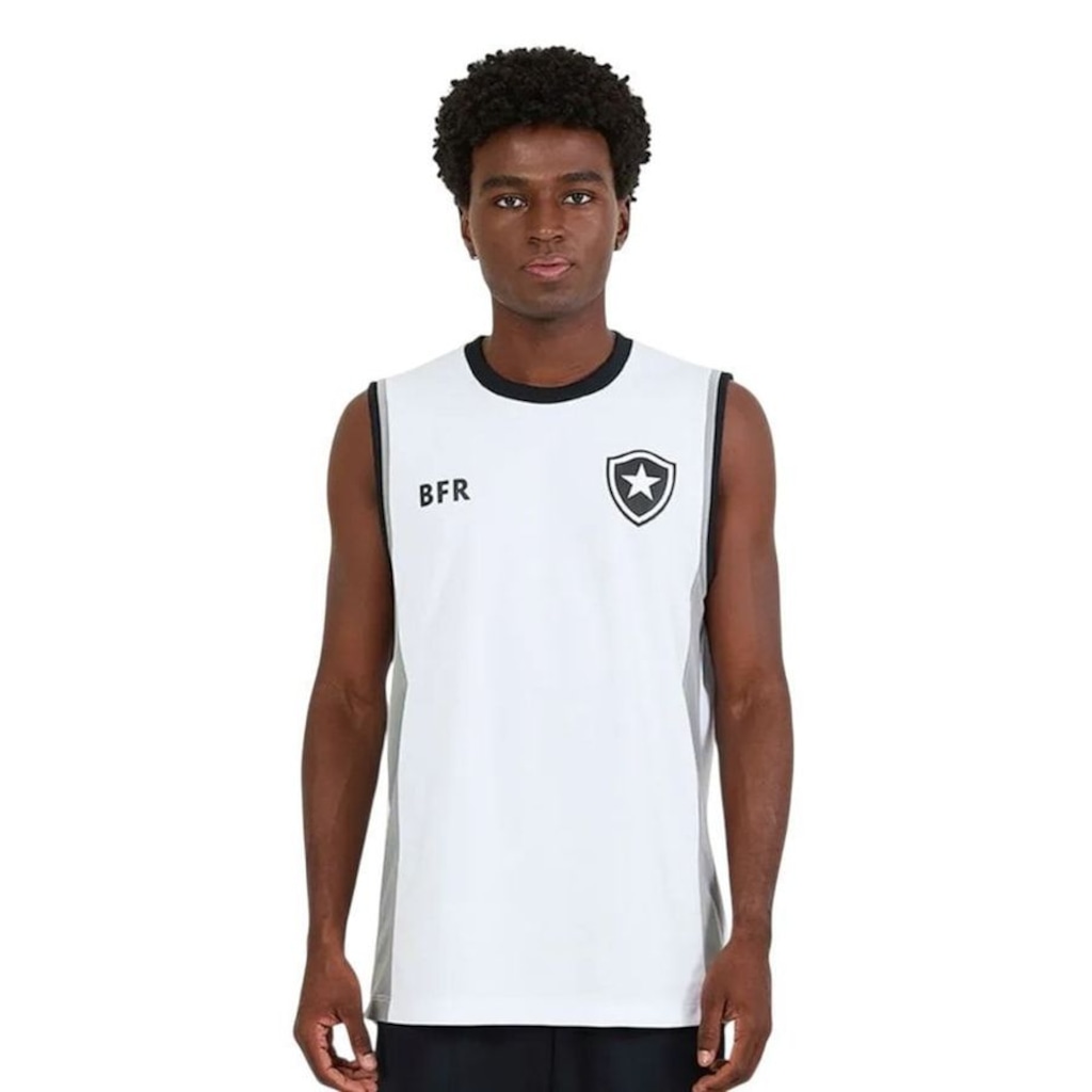 Camiseta Regata Do Botafogo Braziline Vibração Masculina