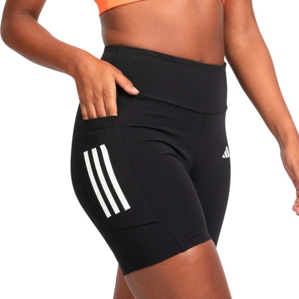 Imagem 3 do produto Short adidas 3 Stripes Com Bolso Feminino
