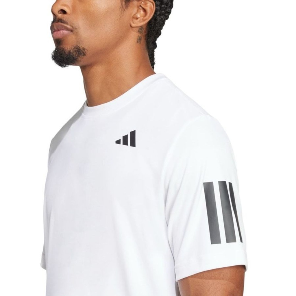 Imagem 3 do produto Camiseta adidas Tennis Club 3 Stripes Masculina