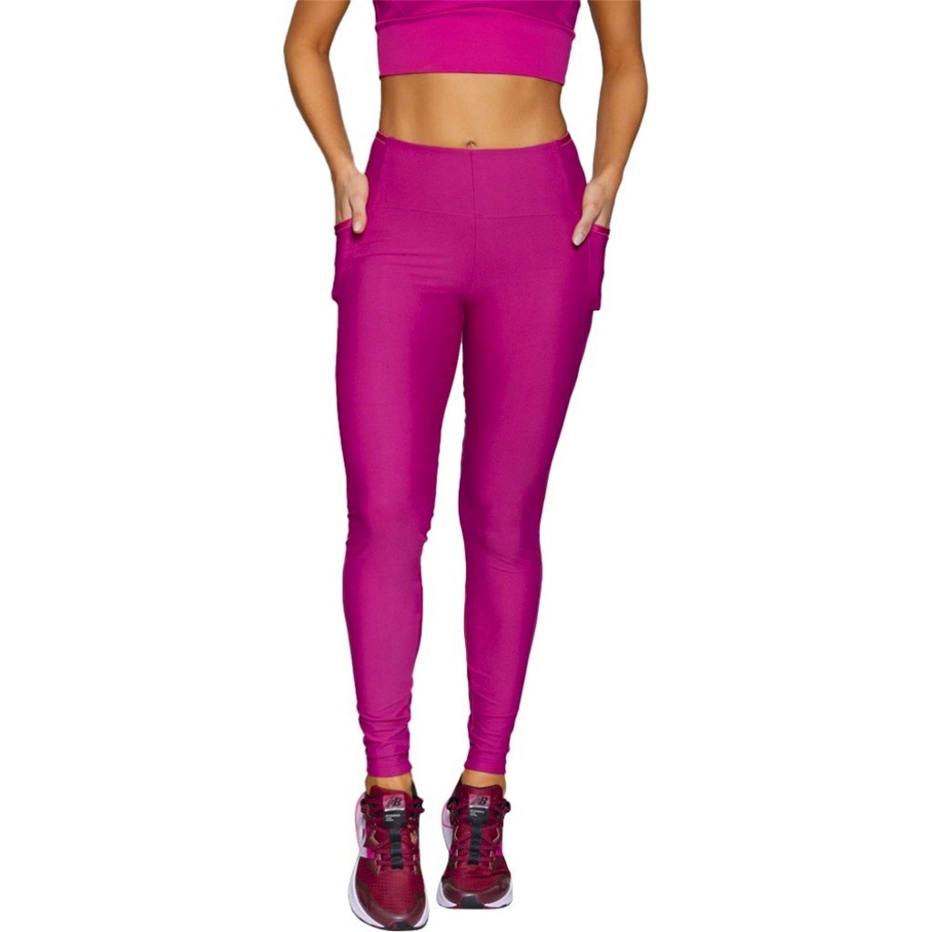 Calça Legging Run More Duplo Max Feminina