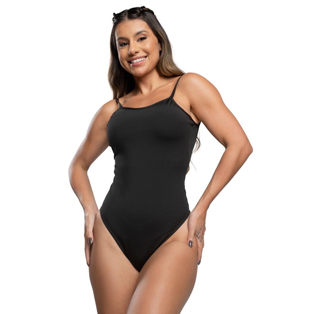 Body Fitness Feminino Collant Aberto Lado Decote Moda Trend Mvb Modas