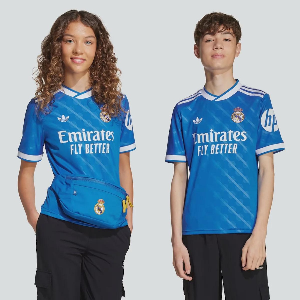 Camisa Do Real Madrid Third 2026 adidas Infantil