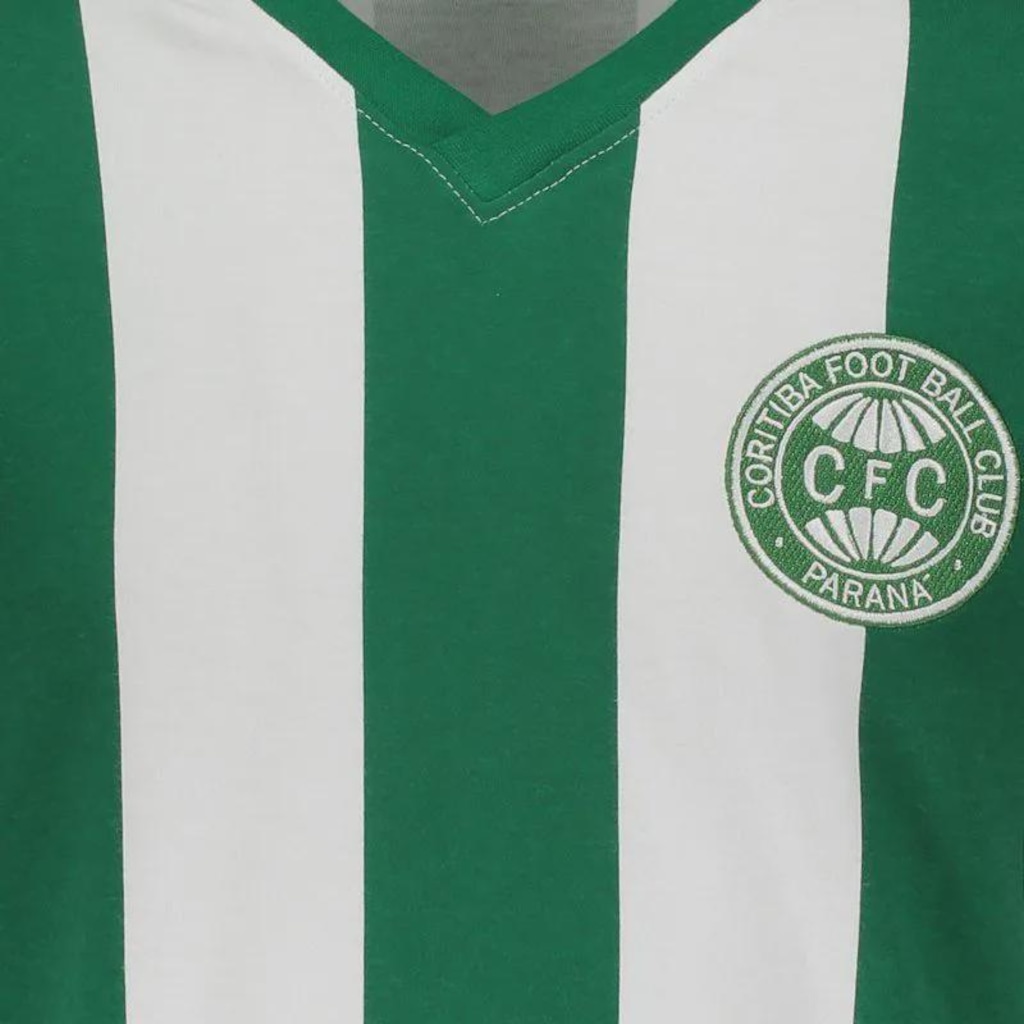 Imagem 4 do produto Camisa Do Coritiba Retrô 1985 Manga Longa Masculina