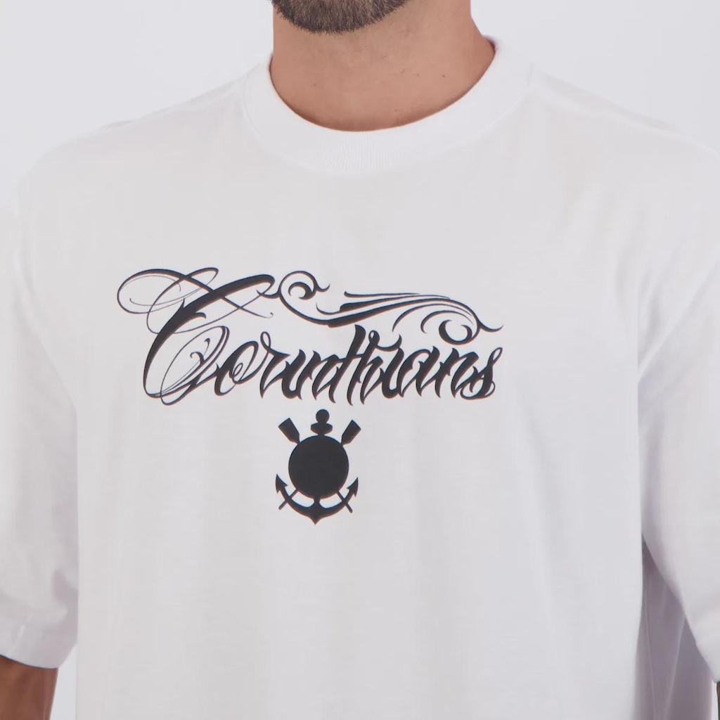 Imagem 5 do produto Camiseta Do Corinthians São Jorge Oversized Masculina