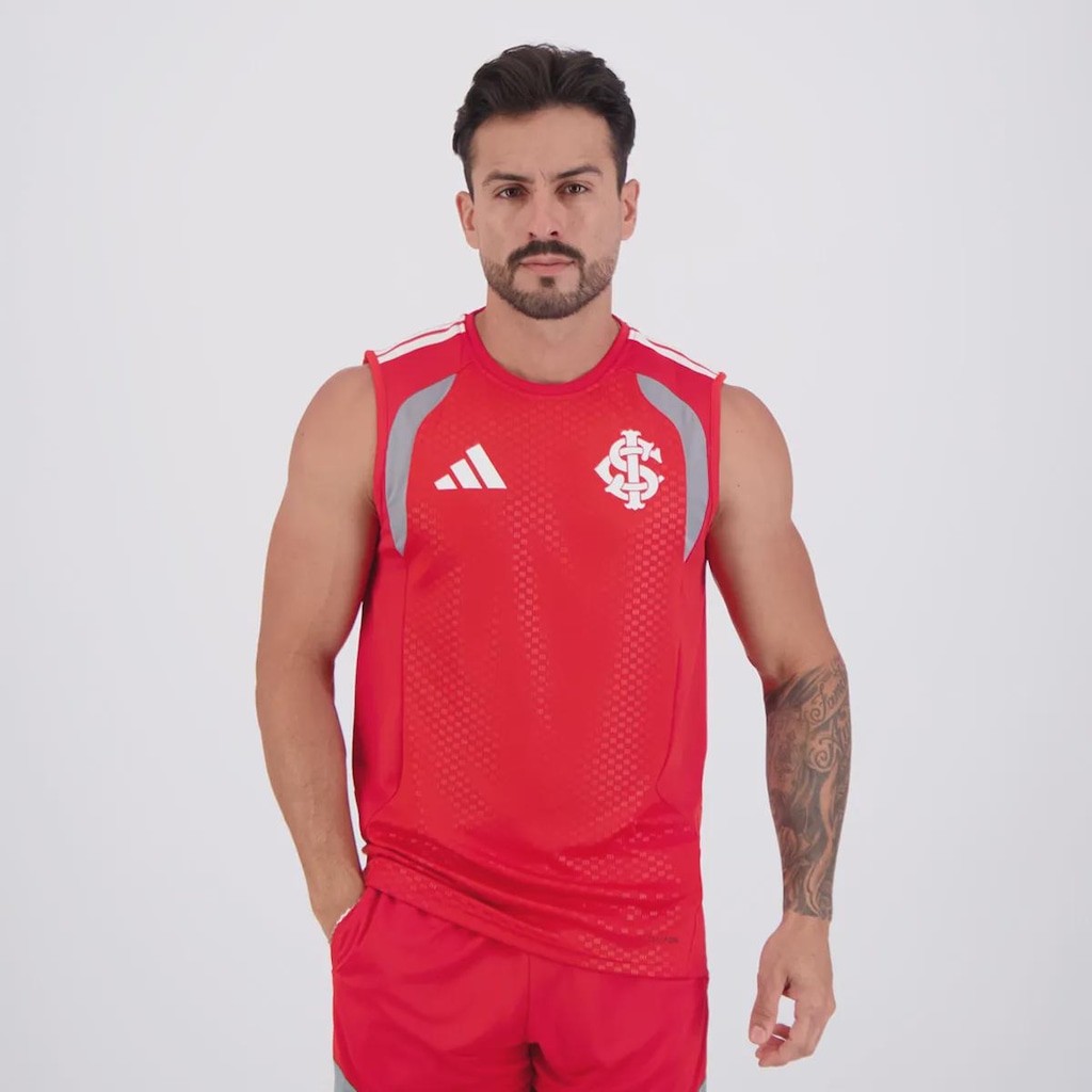 Camiseta Regata Internacional Treino 2026 adidas Masculina