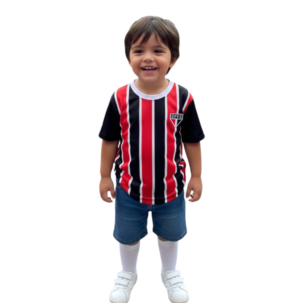 Camiseta São Paulo Oficial Braziline Change Infantil