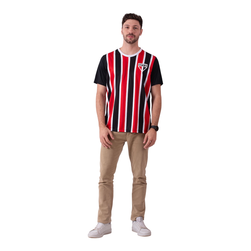 Camiseta São Paulo Oficial Braziline Change Masculina
