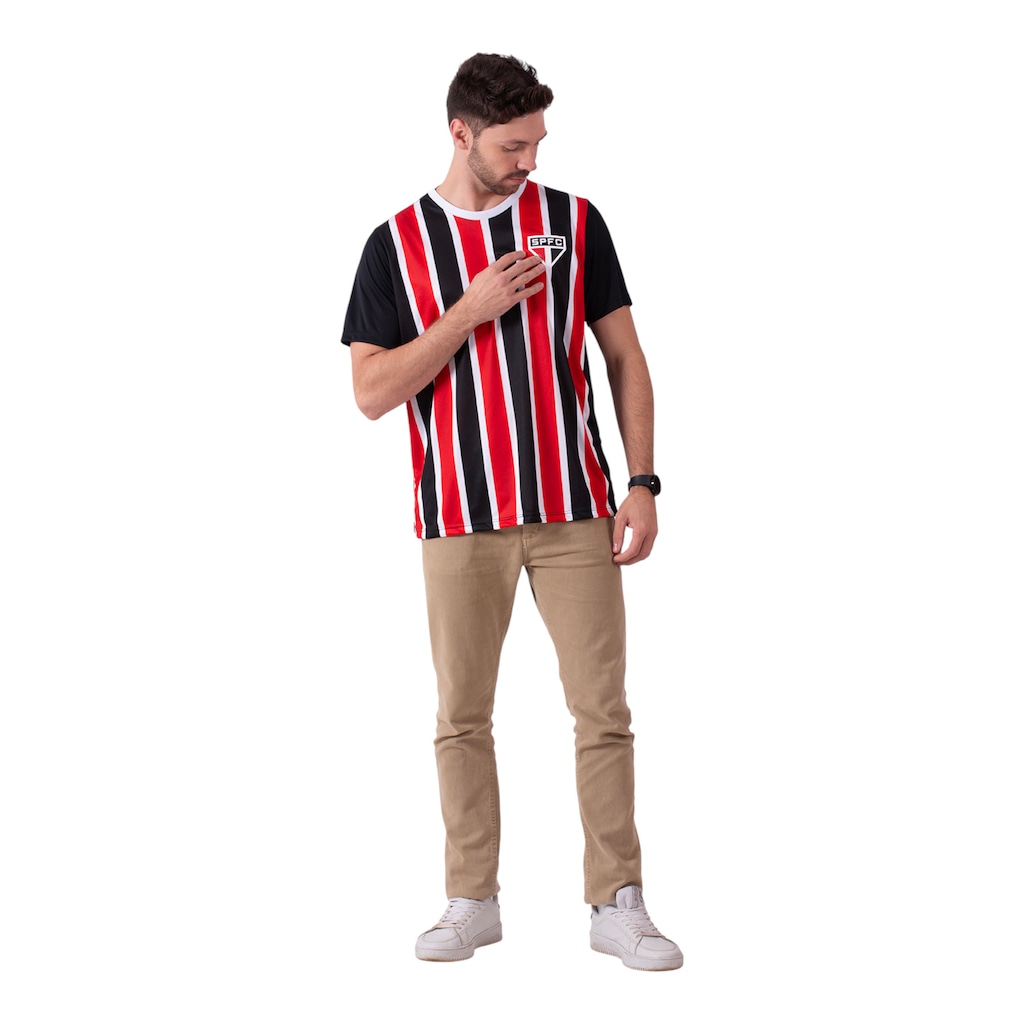 Imagem 4 do produto Camiseta São Paulo Oficial Braziline Change Masculina