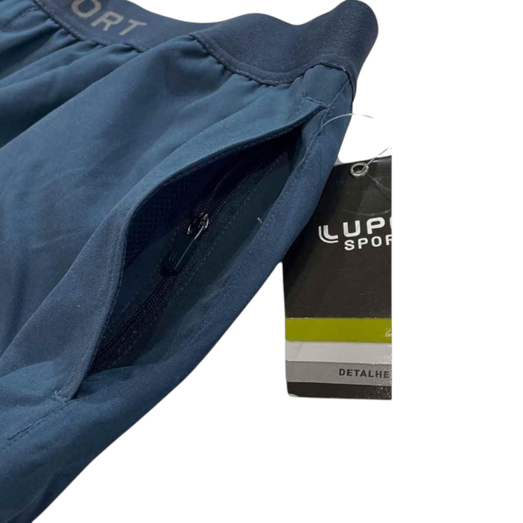Imagem 5 do produto Short Lupo Fit Confort Bolso Com Ziper Masculino