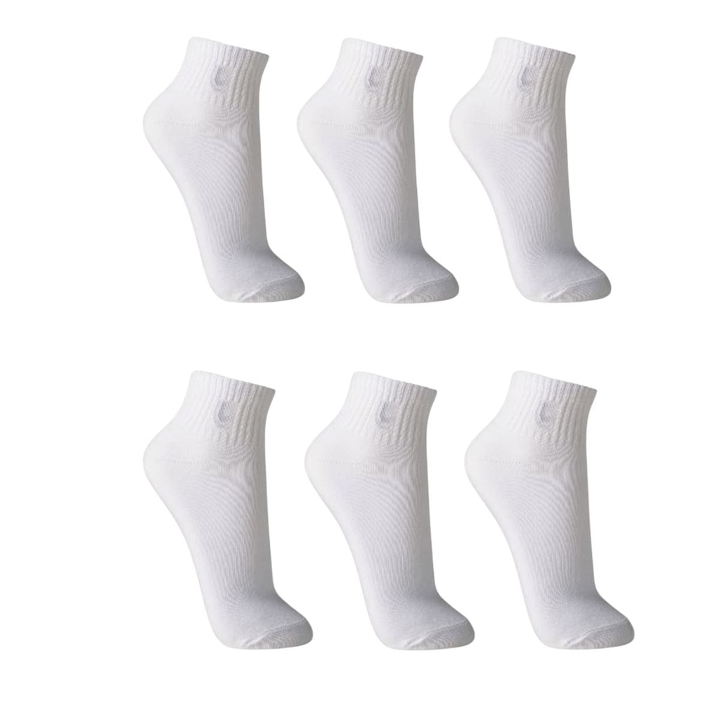 Lupo Meia 3223 Kit 6 Pares Cano Curto Tamanho 45-48