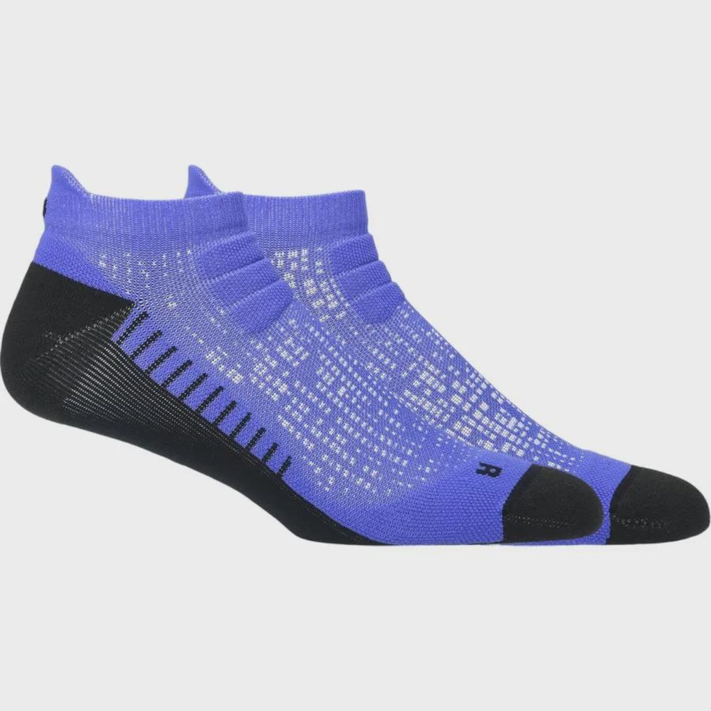 Meia Cano Curto ASICS Performance Run Sock Ankle Cobalt Burst Masculino