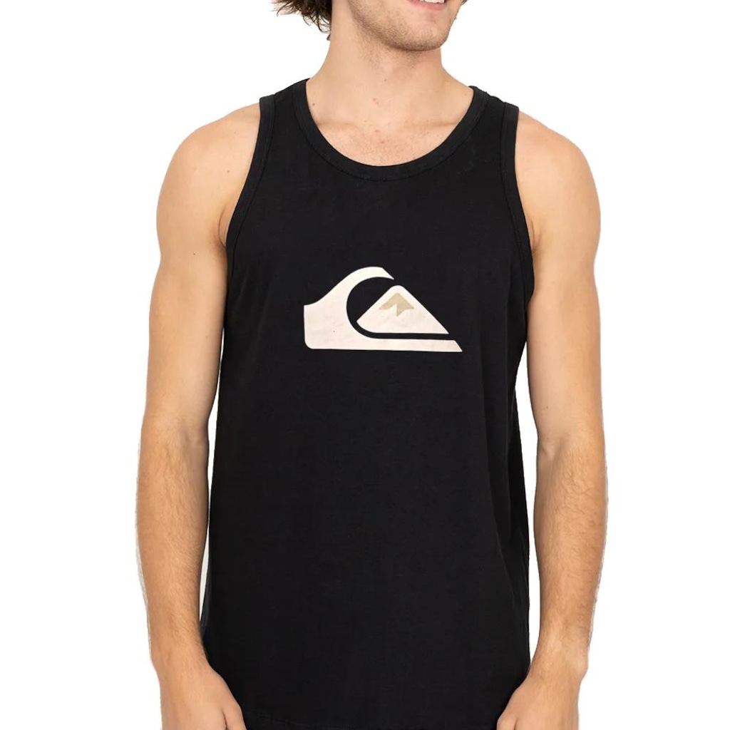 Camiseta Regata Quiksilver Comp Logo Masculina
