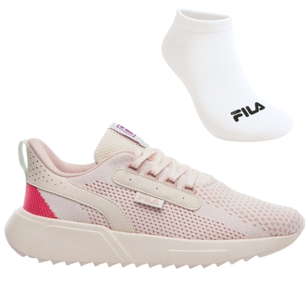 Kit Tênis Feminino Fila Freestyle Ii + Meia