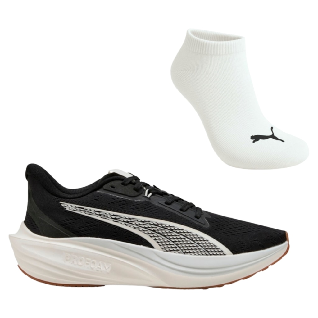 Kit Tênis Feminino Puma Darter Pro Archive + Meia