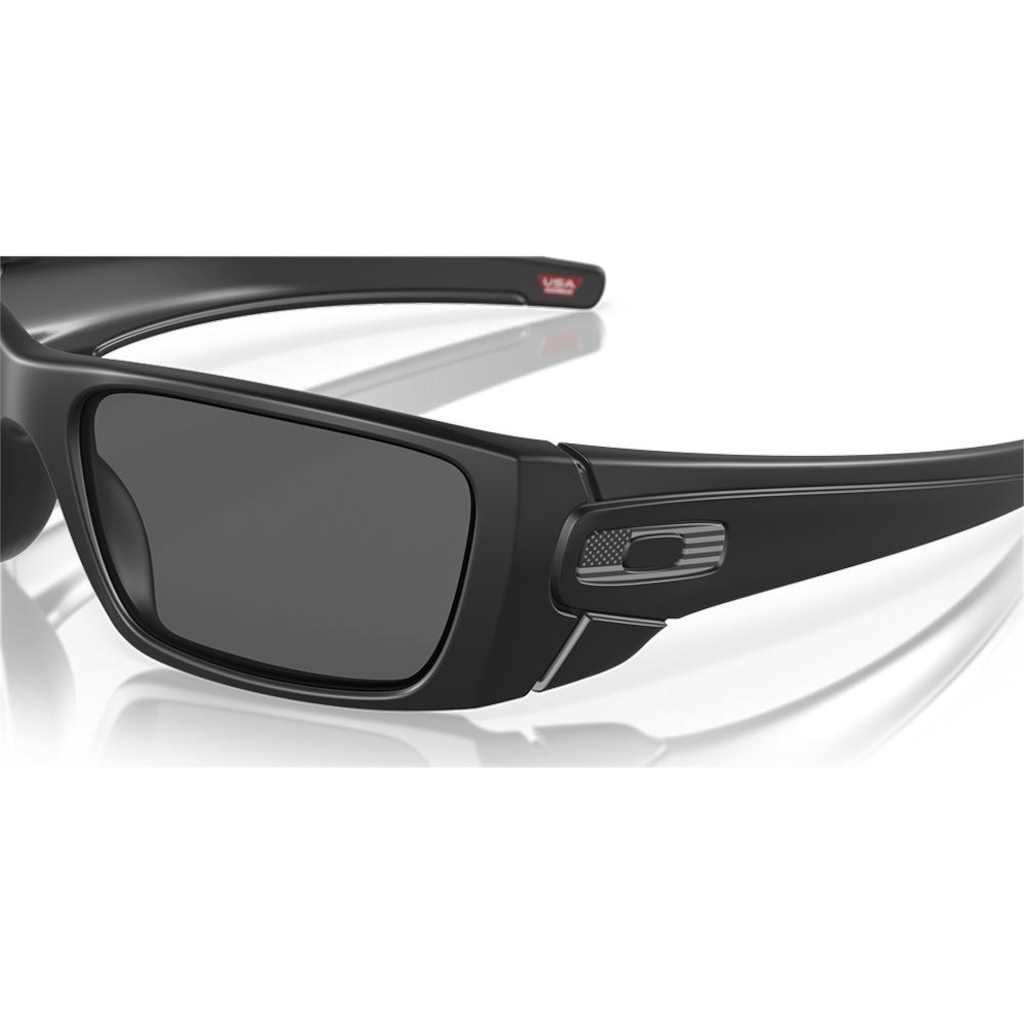 Imagem 5 do produto Óculos de Sol Oakley Fuel Cell Matte Black Grey Tonal Flag Adulto