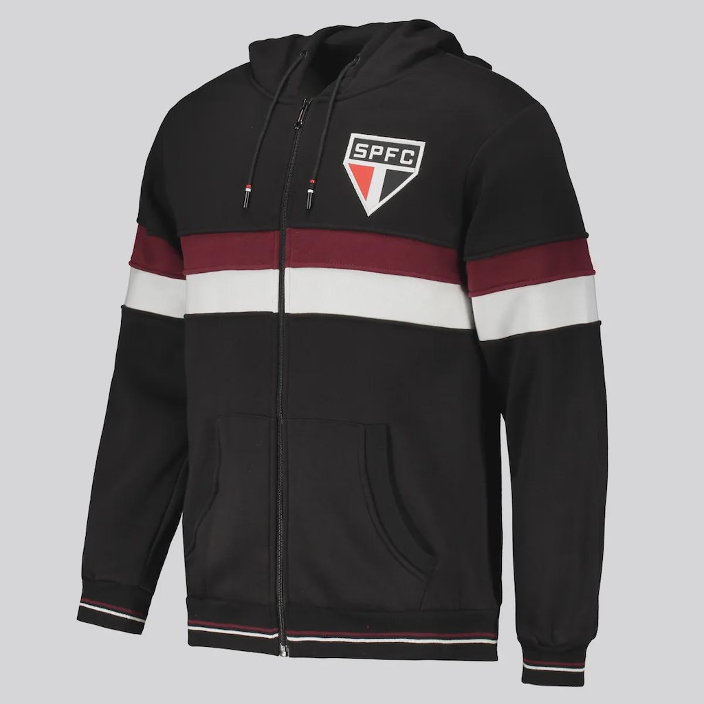 Imagem 2 do produto Jaqueta São Paulo Moletom Tri Masculina