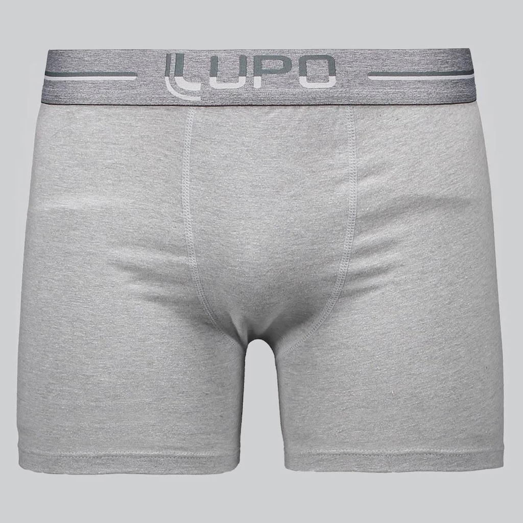 Imagem 2 do produto Kit de 3 Cuecas Boxer Lupo Anatomic Shape Masculina