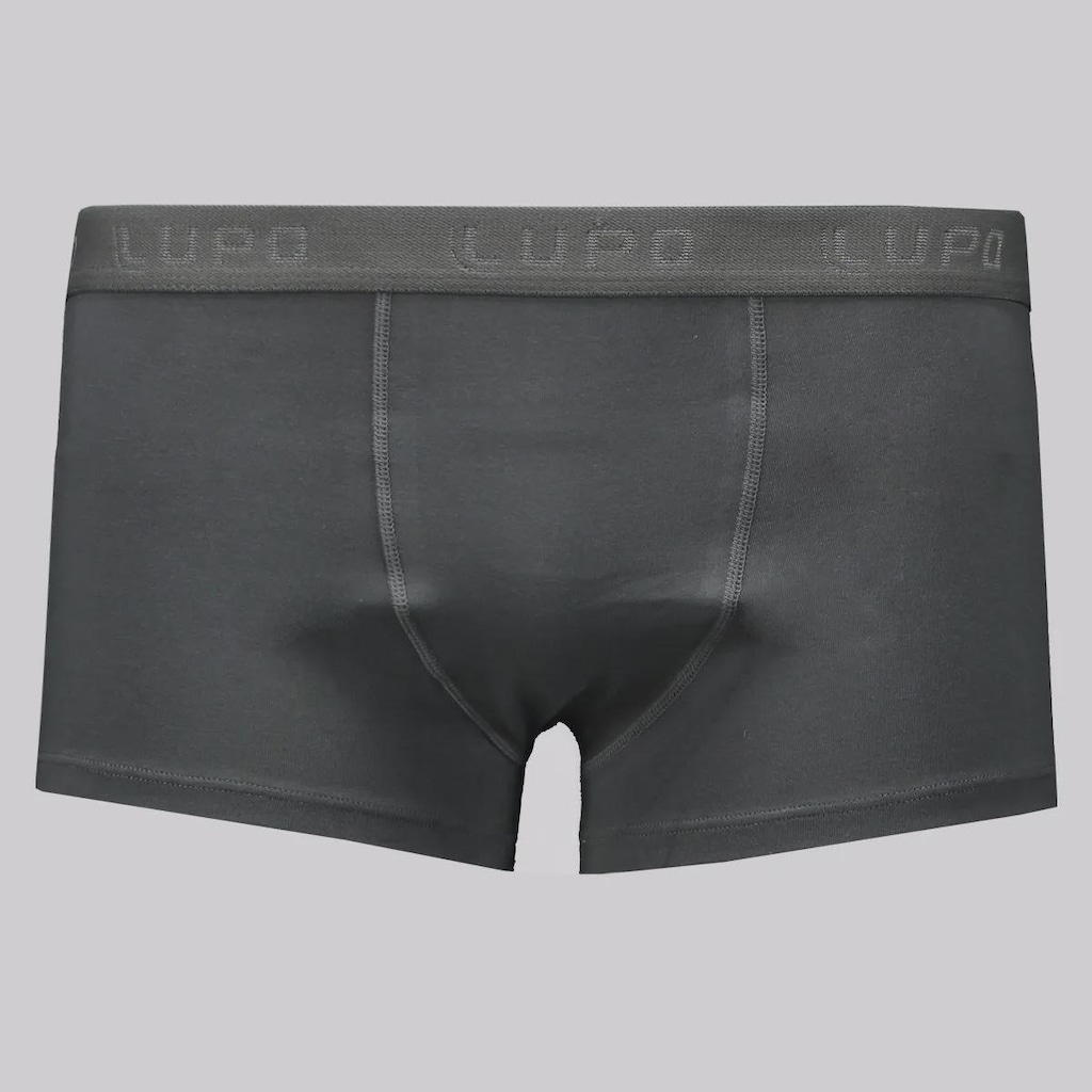 Imagem 2 do produto Kit de 3 Cuecas Lupo Algodão Com Elastano Masculino