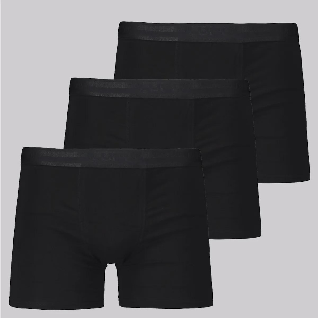 Kit de 3 Cuecas Boxer Lupo Elastic Soft Masculino