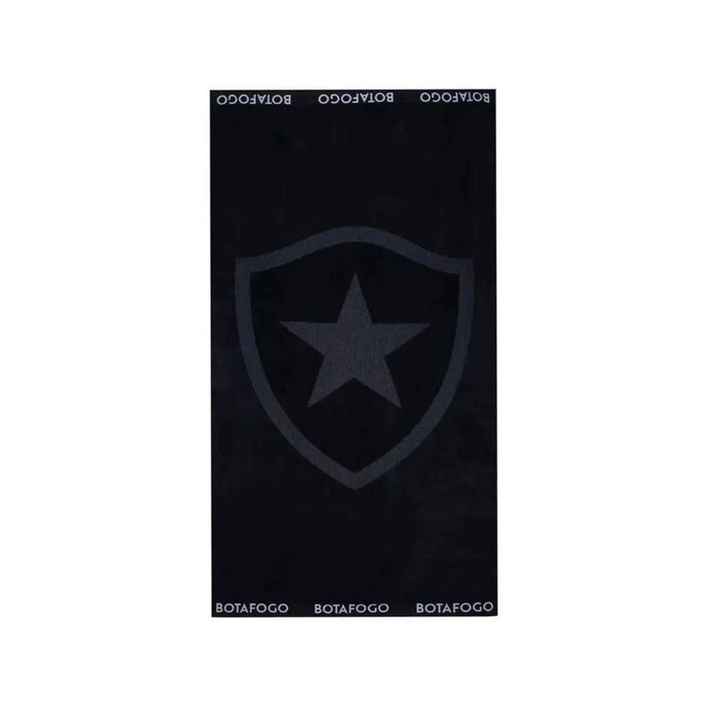Toalha de Banho Botafogo Buettner Jacquard Veludo Unissex
