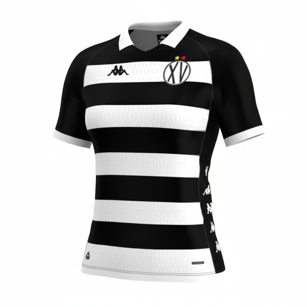 Camisa XV de Piracicaba Kappa 2026 Uniforme I Jogador - Feminino