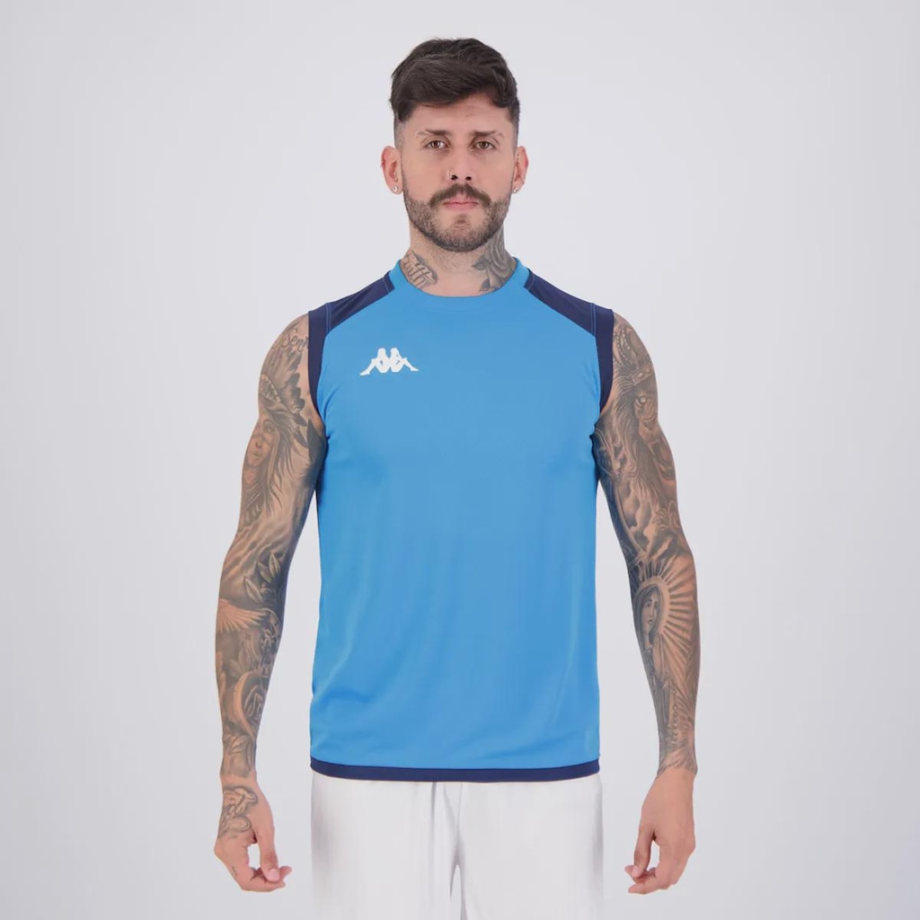Camiseta Regata Kappa Abriz Pro Seven Masculina