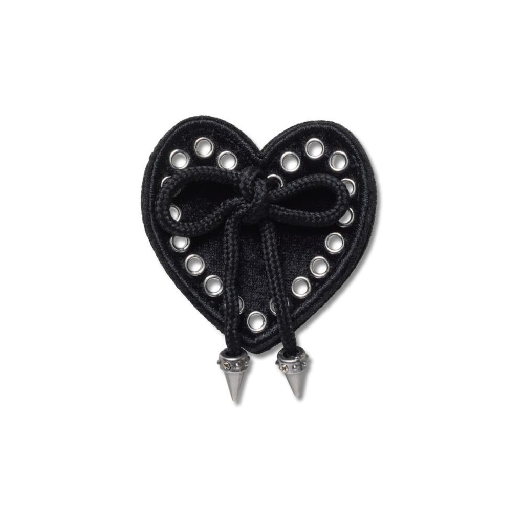 Jibbitz Crocs Coração com Laço