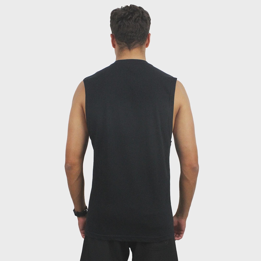 Imagem 3 do produto Regata Rip Curl Front Wettie Muscle Black Masculina