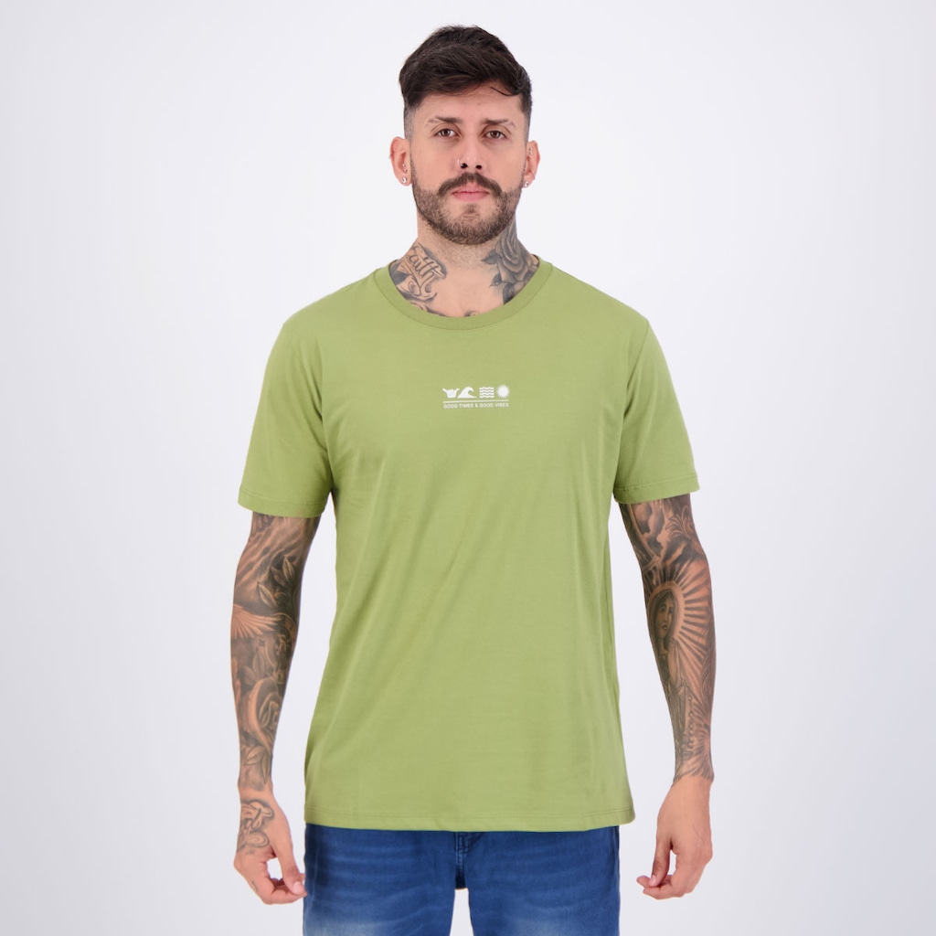 Camiseta Hang Loose Flat Masculina
